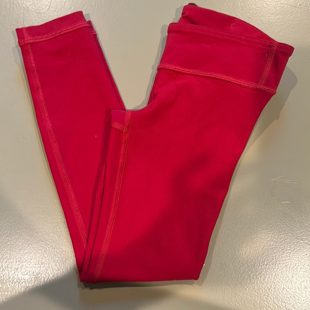 Red Ivivva leggings